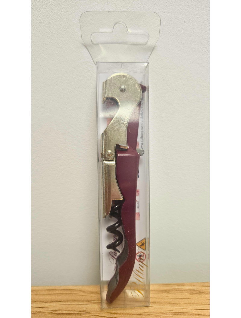 Pulltap's Burgundy Corkscrew